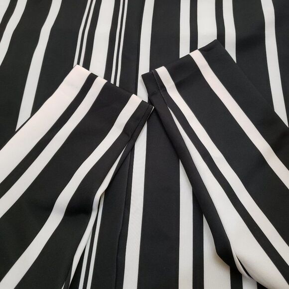 NWT Metaphor Black & White Striped Top Size Large - Picture 7 of 10